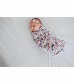 Copper Pearl Knit Swaddle Blanket - Morgan -Britax || Little Unicorn || Graco Shop copper pearl knit swaddle blanket morgan 215