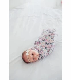 Copper Pearl Knit Swaddle Blanket - Morgan -Britax || Little Unicorn || Graco Shop copper pearl knit swaddle blanket morgan 217