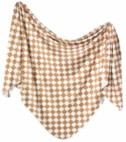 Copper Pearl Knit Swaddle Blanket - Rad