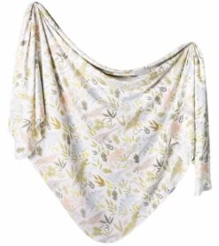 Copper Pearl Knit Swaddle Blanket - Rex