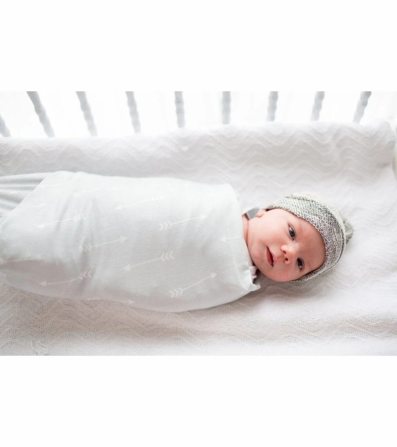 Copper Pearl Knit Swaddle Blanket - Summit 2 Copper Pearl Knit Swaddle Blanket - Summit - Image 2