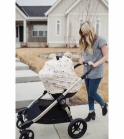 Copper Pearl Multi-Use Cover - Caroline -Britax || Little Unicorn || Graco Shop copper pearl multi use cover caroline 159