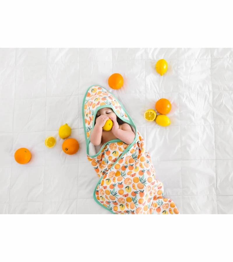 Copper Pearl Premium Hooded Towel - Citrus 2 Copper Pearl Premium Hooded Towel - Citrus - Image 2