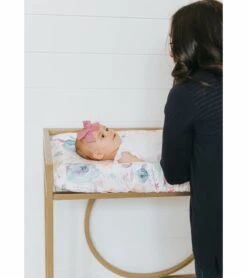 Copper Pearl Premium Knit Diaper Changing Pad Cover - Bloom 13 Copper Pearl Premium Knit Diaper Changing Pad Cover - Bloom -Britax || Little Unicorn || Graco Shop copper pearl premium knit diaper changing pad cover bloom 219