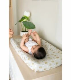 Copper Pearl Premium Knit Diaper Changing Pad Cover - Chip -Britax || Little Unicorn || Graco Shop copper pearl premium knit diaper changing pad cover chip 196