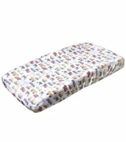 Copper Pearl Premium Knit Diaper Changing Pad Cover - Diesel