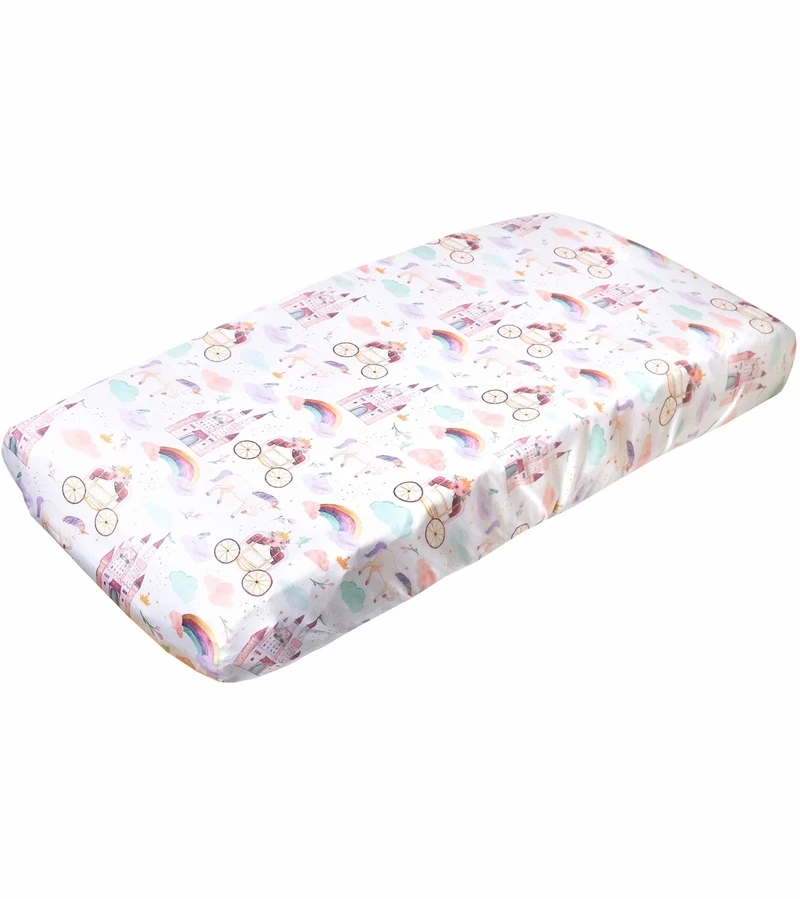 Copper Pearl Premium Knit Diaper Changing Pad Cover - Enchanted 1 Copper Pearl Premium Knit Diaper Changing Pad Cover - Enchanted