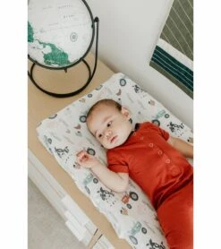 Copper Pearl Premium Knit Diaper Changing Pad Cover - Jo -Britax || Little Unicorn || Graco Shop copper pearl premium knit diaper changing pad cover jo 91