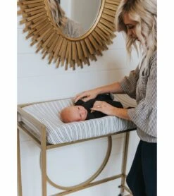 Copper Pearl Premium Knit Diaper Changing Pad Cover - Midtown -Britax || Little Unicorn || Graco Shop copper pearl premium knit diaper changing pad cover midtown 240