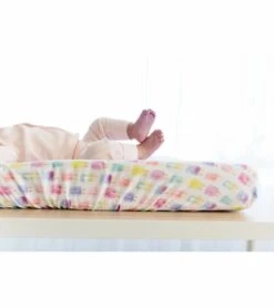 Copper Pearl Premium Knit Diaper Changing Pad Cover - Summer -Britax || Little Unicorn || Graco Shop copper pearl premium knit diaper changing pad cover summer 127