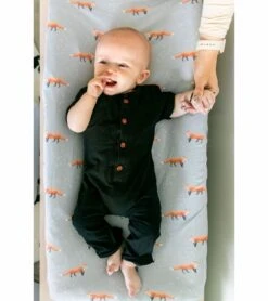 Copper Pearl Premium Knit Diaper Changing Pad Cover - Swift 8 Copper Pearl Premium Knit Diaper Changing Pad Cover - Swift -Britax || Little Unicorn || Graco Shop copper pearl premium knit diaper changing pad cover swift 175