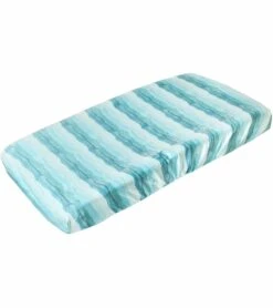 Copper Pearl Premium Knit Diaper Changing Pad Cover - Waves