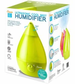 Crane Cool Mist Drop Shape Humidifier - Green -Britax || Little Unicorn || Graco Shop crane cool mist drop shape humidifier green 138