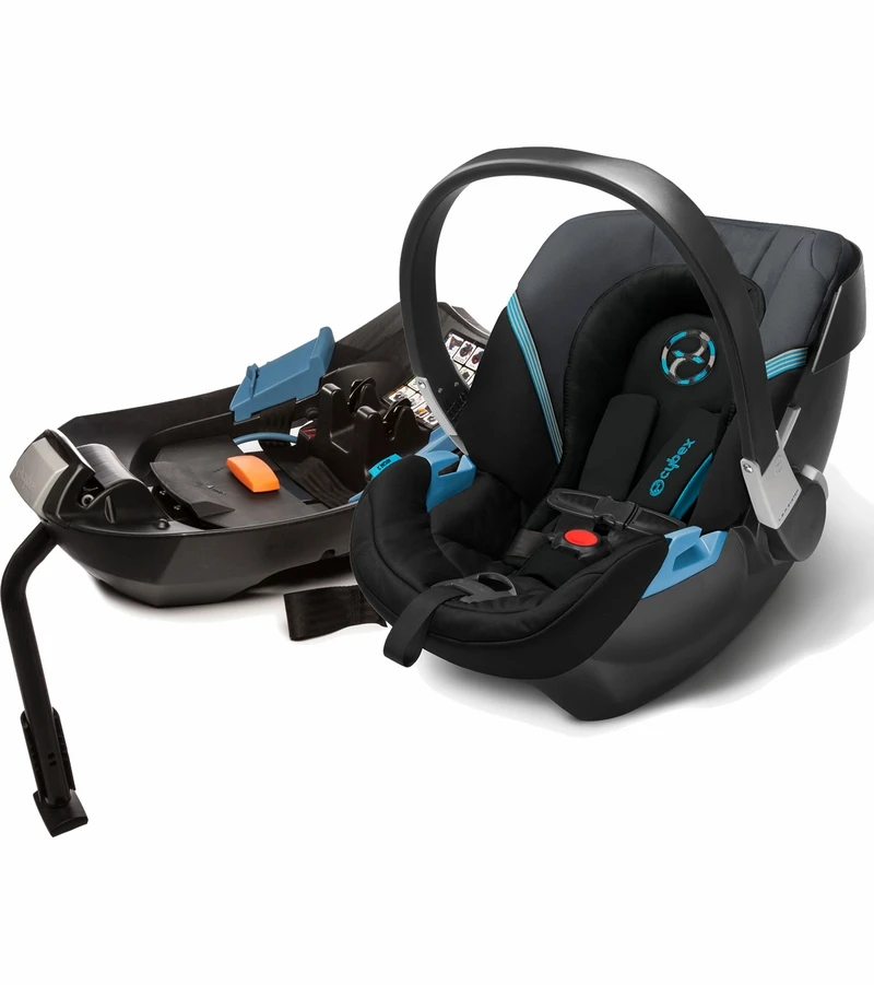 Cybex Aton 2 Infant Car Seat 2017 Black Sea 1 Cybex Aton 2 Infant Car Seat 2017 Black Sea