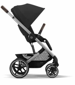 Cybex Balios S Lux 2 Stroller + Aton 2 SensorSafe Travel System Bundle - Silver Frame / Moon Black / Lavastone Black 10 Cybex Balios S Lux 2 Stroller + Aton 2 SensorSafe Travel System Bundle - Silver Frame / Moon Black / Lavastone Black -Britax || Little Unicorn || Graco Shop cybex balios s lux 2 stroller aton 2 sensorsafe travel system bundle silver frame lava grey lavastone black 132