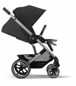 Cybex Balios S Lux 2 Stroller + Aton 2 SensorSafe Travel System Bundle - Silver Frame / Moon Black / Lavastone Black 12 Cybex Balios S Lux 2 Stroller + Aton 2 SensorSafe Travel System Bundle - Silver Frame / Moon Black / Lavastone Black -Britax || Little Unicorn || Graco Shop cybex balios s lux 2 stroller aton 2 sensorsafe travel system bundle silver frame lava grey lavastone black 134