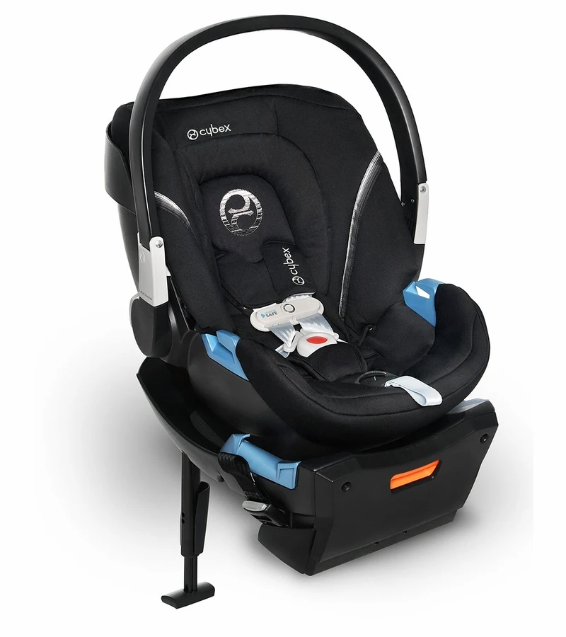 Cybex Balios S Lux Full Size Stroller + Aton 2 SensorSafe Travel System Bundle - Navy Blue / Lavastone Black 7 Cybex Balios S Lux Full Size Stroller + Aton 2 SensorSafe Travel System Bundle - Navy Blue / Lavastone Black - Image 7