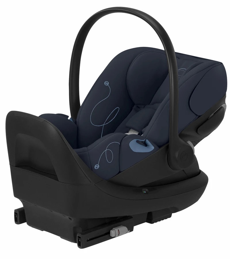 Cybex Cloud G Comfort Extend Reclining Infant Car Seat With Anti-Rebound Bar - Ocean Blue 1 Cybex Cloud G Comfort Extend Reclining Infant Car Seat With Anti-Rebound Bar - Ocean Blue