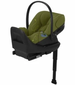 Cybex Cloud G Lux SensorSafe Comfort Extend Reclining Infant Car Seat - Nature Green