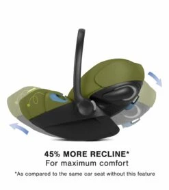 Cybex Cloud G Lux SensorSafe Comfort Extend Reclining Infant Car Seat - Nature Green -Britax || Little Unicorn || Graco Shop cybex cloud g lux sensorsafe comfort extend reclining infant car seat nature green 31