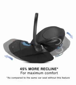 Cybex COYA Compact Stroller + Cloud G Lux SensorSafe Travel System Bundle - Chrome / Sepia Black / Moon Black 9 Cybex COYA Compact Stroller + Cloud G Lux SensorSafe Travel System Bundle - Chrome / Sepia Black / Moon Black -Britax || Little Unicorn || Graco Shop cybex coya compact stroller cloud g lux sensorsafe travel system bundle chrome sepia black moon black 8 2