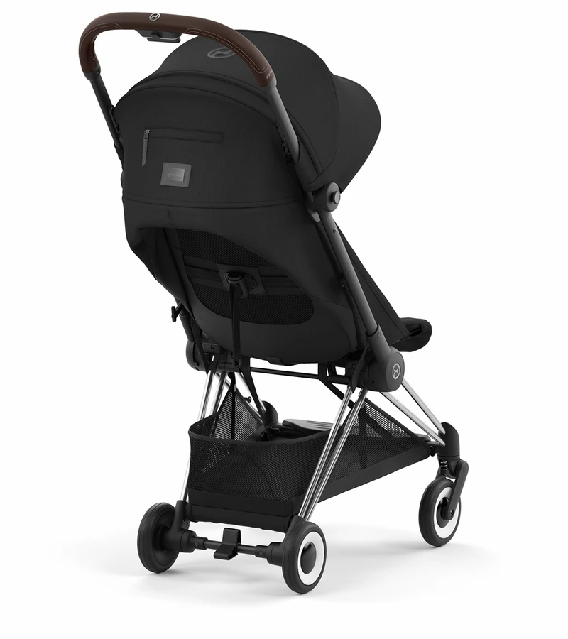 Cybex COYA Compact Stroller + Cloud Q SensorSafe Travel System Bundle - Chrome / Off White / Stardust Black 6 Cybex COYA Compact Stroller + Cloud Q SensorSafe Travel System Bundle - Chrome / Off White / Stardust Black - Image 6