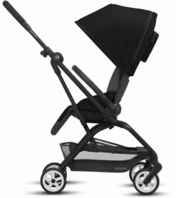 Cybex Eezy S Twist 2 Stroller + Aton 2 SensorSafe Travel System Bundle - Deep Black / Lavastone Black -Britax || Little Unicorn || Graco Shop cybex eezy s twist 2 stroller cot s bassinet bundle classic beige 76