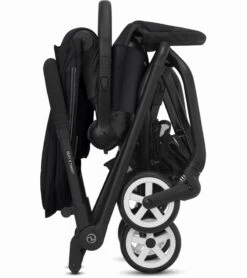 Cybex Eezy S Twist 2 Stroller + Aton 2 SensorSafe Travel System Bundle - Deep Black / Lavastone Black -Britax || Little Unicorn || Graco Shop cybex eezy s twist 2 stroller cot s bassinet bundle classic beige 78