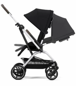 Cybex Eezy S Twist +2 V2 Stroller + Aton 2 Sensorsafe Travel System Bundle - Ocean Blue / Lavastone Black -Britax || Little Unicorn || Graco Shop cybex eezy s twist 2 v2 stroller aton 2 sensorsafe travel system bundle beach blue lavastone black 131