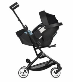 Cybex Libelle Compact Stroller + Aton 2 SensorSafe Travel System Bundle - River Blue / Lavastone Black -Britax || Little Unicorn || Graco Shop cybex libelle compact stroller aton 2 sensorsafe travel system bundle river blue lavastone black 167