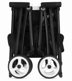 Cybex Libelle Compact Stroller + Aton 2 SensorSafe Travel System Bundle - Classic Beige / Lavastone Black -Britax || Little Unicorn || Graco Shop cybex libelle compact stroller aton 2 sensorsafe travel system bundle river blue lavastone black 169 2