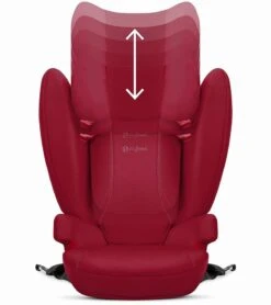 Cybex Solution B-fix Booster Car Seat - Dynamic Red (2 Pack) -Britax || Little Unicorn || Graco Shop cybex solution b fix booster car seat dynamic red 2 pack 196