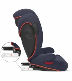 Cybex Solution B2-fix +Lux Booster Seat - Bay Blue 9 Cybex Solution B2-fix +Lux Booster Seat - Bay Blue -Britax || Little Unicorn || Graco Shop cybex solution b2 fix lux booster seat bay blue 163