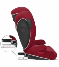 Cybex Solution B2-fix +Lux Booster Seat - Dynamic Red 9 Cybex Solution B2-fix +Lux Booster Seat - Dynamic Red -Britax || Little Unicorn || Graco Shop cybex solution b2 fix lux booster seat dynamic red 167