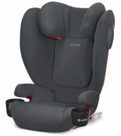 Cybex Solution B2-fix +Lux Booster Seat - Steel Grey