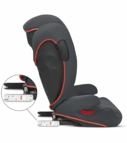 Cybex Solution B2-fix +Lux Booster Seat - Steel Grey -Britax || Little Unicorn || Graco Shop cybex solution b2 fix lux booster seat steel grey 169