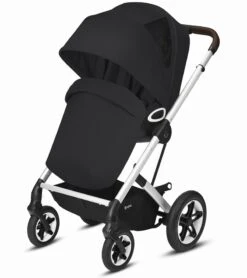 Cybex Talos S Lux All-Terrain Stroller + Aton 2 SensorSafe Travel System Bundle - River Blue / Lavastone Black -Britax || Little Unicorn || Graco Shop cybex talos s lux all terrain stroller aton 2 sensorsafe travel system bundle deep black lavastone black 158