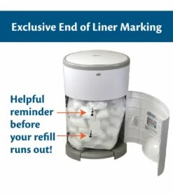 Dekor Diaper Dekor Mini Diaper Pail - White -Britax || Little Unicorn || Graco Shop dekor diaper dekor mini diaper pail white 122