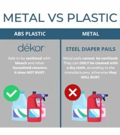 Dekor Plus Diaper Pail Gift Set - White -Britax || Little Unicorn || Graco Shop dekor plus diaper pail gift set white 161