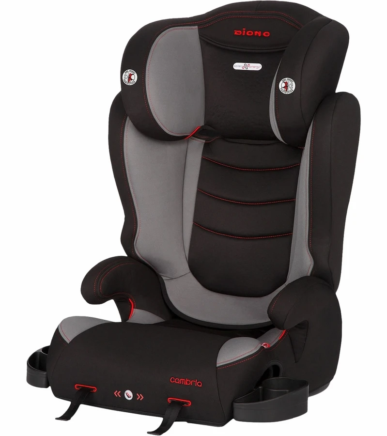 Diono Cambria High Back Belt Positioning Booster Car Seat - Graphite 1 Diono Cambria High Back Belt Positioning Booster Car Seat - Graphite