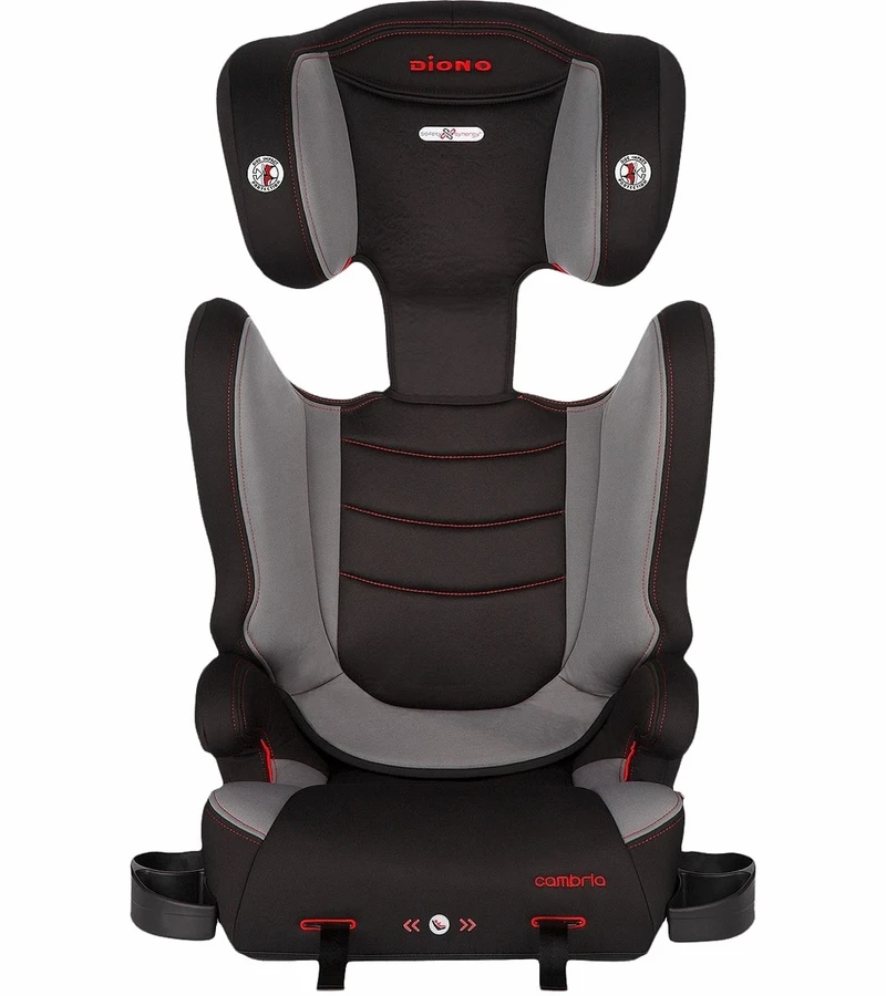 Diono Cambria High Back Belt Positioning Booster Car Seat - Graphite 3 Diono Cambria High Back Belt Positioning Booster Car Seat - Graphite - Image 3