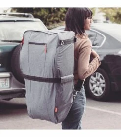 Diono Car Seat Travel Backpack - Gray -Britax || Little Unicorn || Graco Shop diono car seat travel backpack gray 10