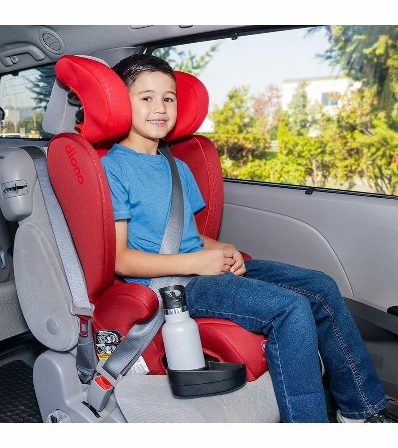Diono Monterey 2XT Latch 2-in-1 Booster Car Seat - Red 6 Diono Monterey 2XT Latch 2-in-1 Booster Car Seat - Red - Image 6