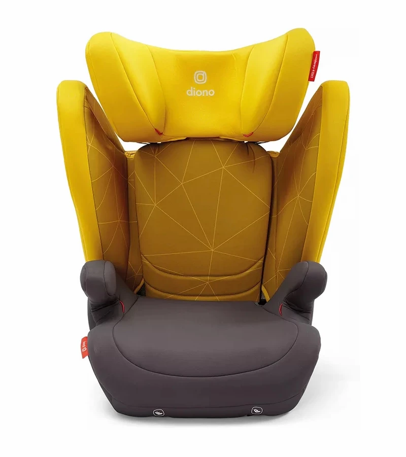 Diono Monterey 4DXT High Back Belt Positioning Booster Car Seat - Yellow Sulphur 1 Diono Monterey 4DXT High Back Belt Positioning Booster Car Seat - Yellow Sulphur