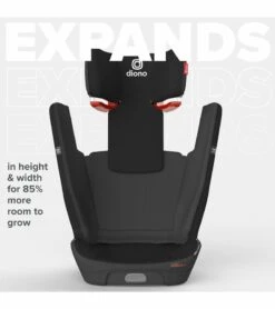 Diono Monterey 5iST FixSafe Belt Positioning High Back Booster Car Seat - Gray Slate -Britax || Little Unicorn || Graco Shop diono monterey 5ist fixsafe belt positioning high back booster car seat blue sky 11