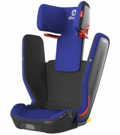 Diono Monterey 5iST FixSafe Belt Positioning High Back Booster Car Seat - Blue Sky