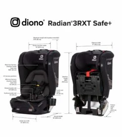 Diono Radian 3 RXT Safe+ Narrow All-in-One Convertible Car Seat - Blue Sky -Britax || Little Unicorn || Graco Shop diono radian 3 rxt safe narrow all in one convertible car seat purple plum 13