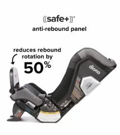 Diono Radian 3QXT+ Narrow All-in-One Convertible Car Seat - Black Jet -Britax || Little Unicorn || Graco Shop diono radian 3qxt narrow all in one convertible car seat black jet 87