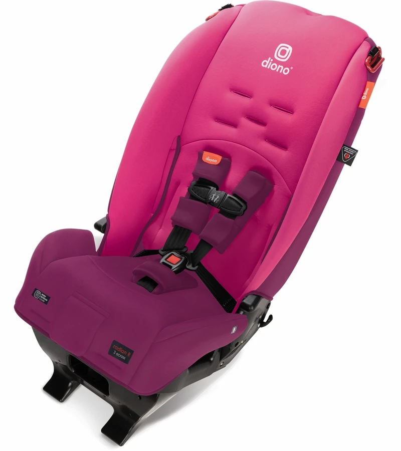 Diono Radian 3R Narrow All-in-One Convertible Car Seat - Pink Blossom 2 Diono Radian 3R Narrow All-in-One Convertible Car Seat - Pink Blossom - Image 2