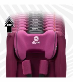 Diono Radian 3R SafePlus All-in-One Convertible Car Seat - Purple Plum -Britax || Little Unicorn || Graco Shop diono radian 3r safeplus all in one convertible car seat purple plum 10